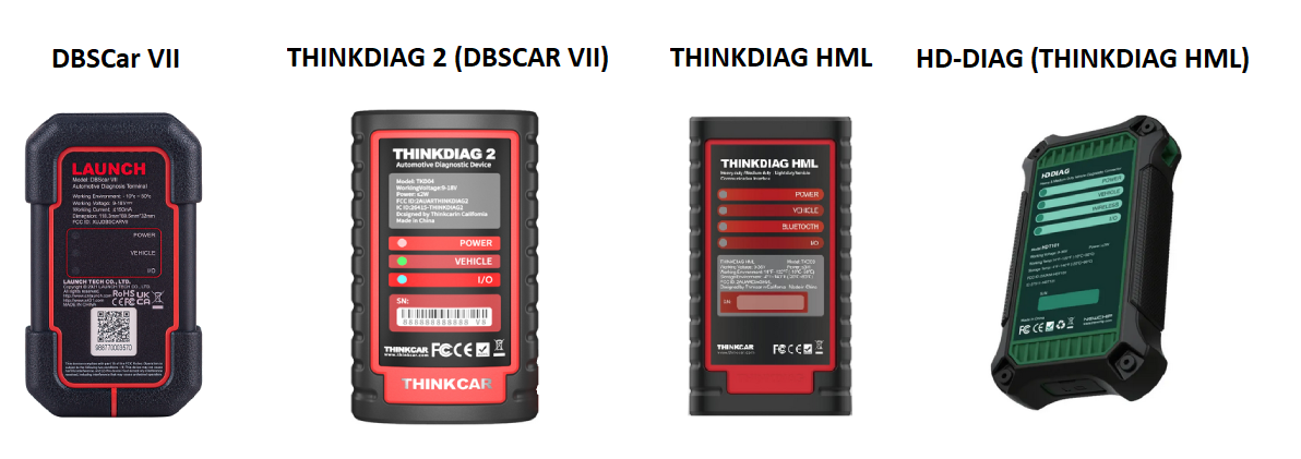 Service and restoration of professional diagnostic instruments launch,thinkdiag2